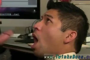 black nude gay first time Pervy boss Mitch Vaughn