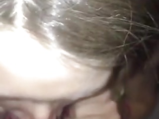 21yr old Taylore sucking BBC in the bathroom