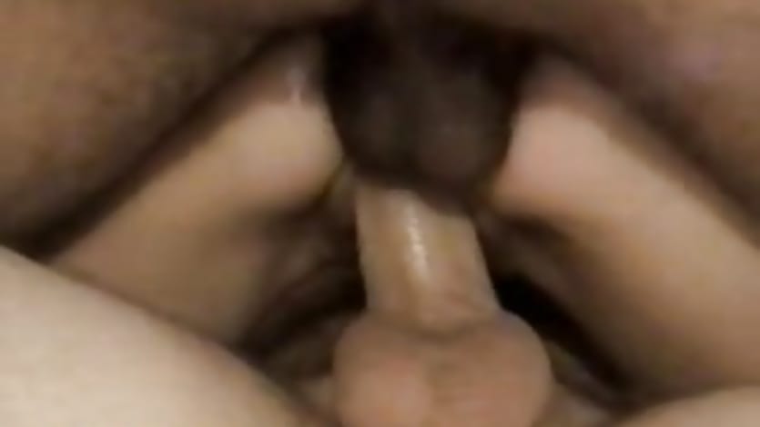 Interracial double fuck threesome