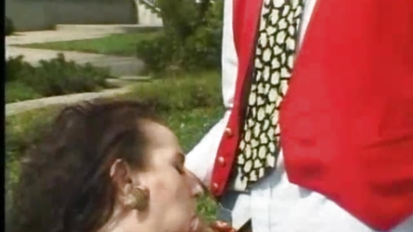 Great anal sex outdoors