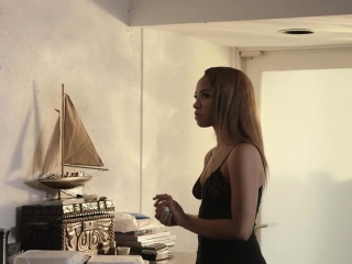 Teen punished by two guys and big dirty feet first time