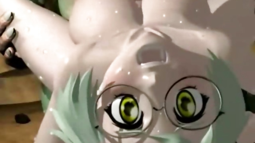 3D animated hentai brutally fucked by monster